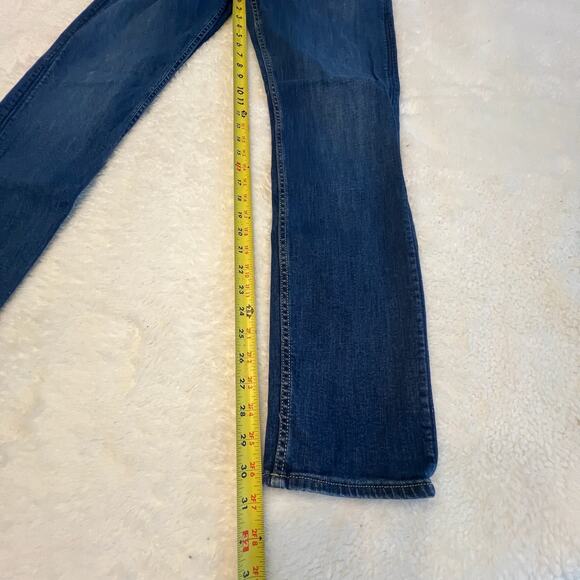 Hudson Women’s Collin Mid Rise Skinny Jeans Flap Pockets Size 31 - Picture 8 of 16